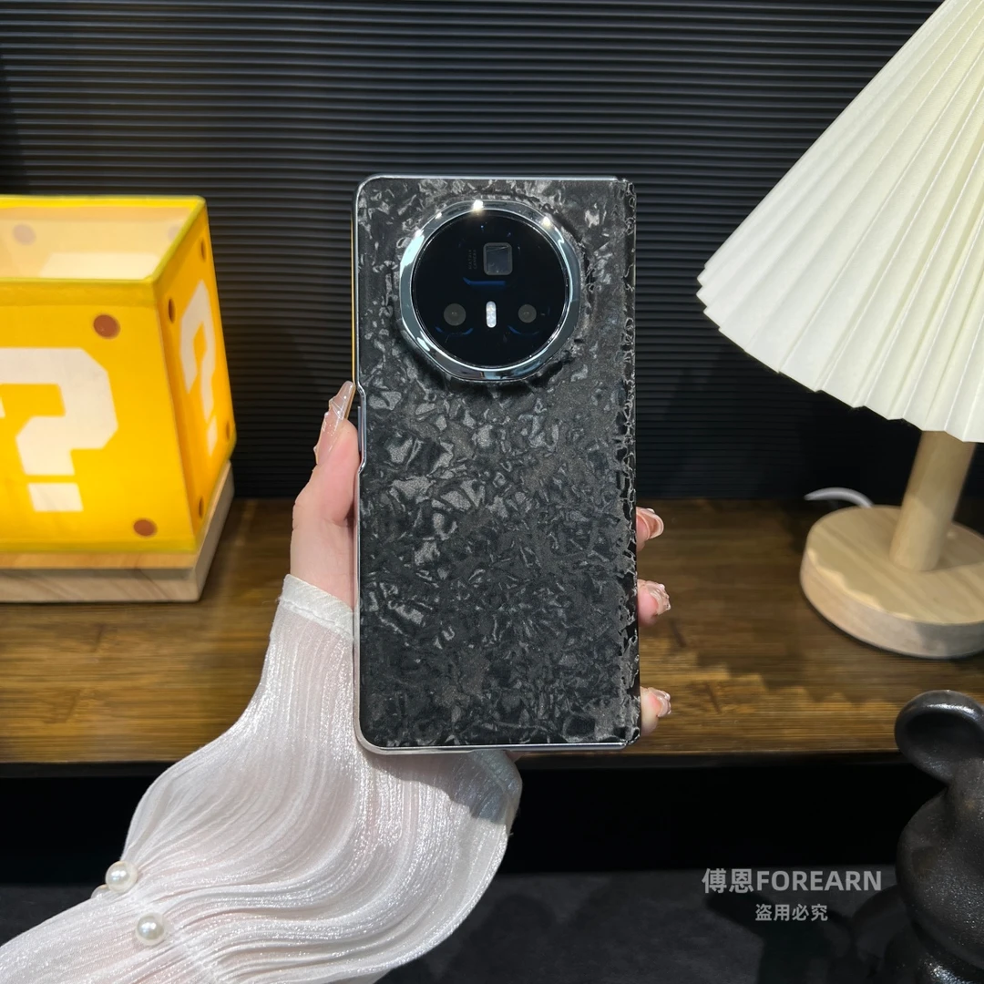 适用于荣耀MagicV3手机壳magicvs3折叠屏v3保护套vs3贝壳纹中轴