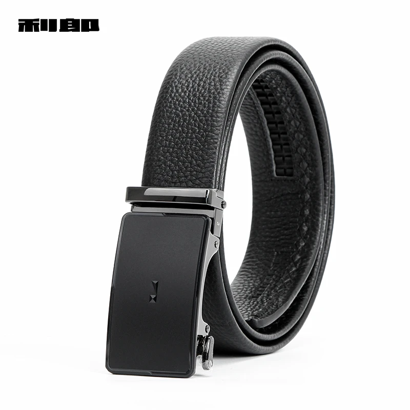 【礼盒装】利郎官方皮带男2024秋商务休闲头层牛皮自动扣男士腰带