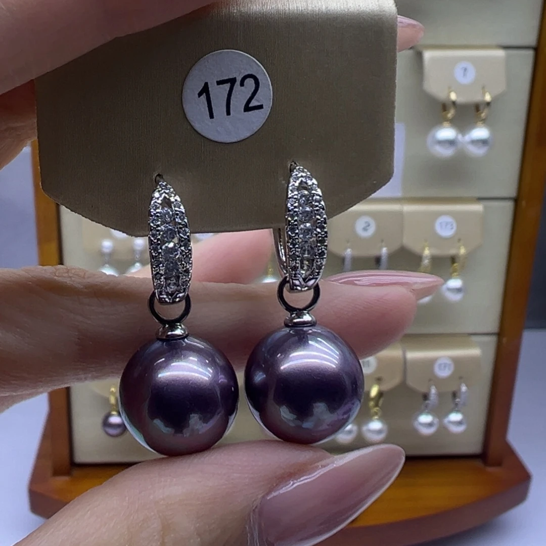 淡水珍珠耳饰未镶嵌