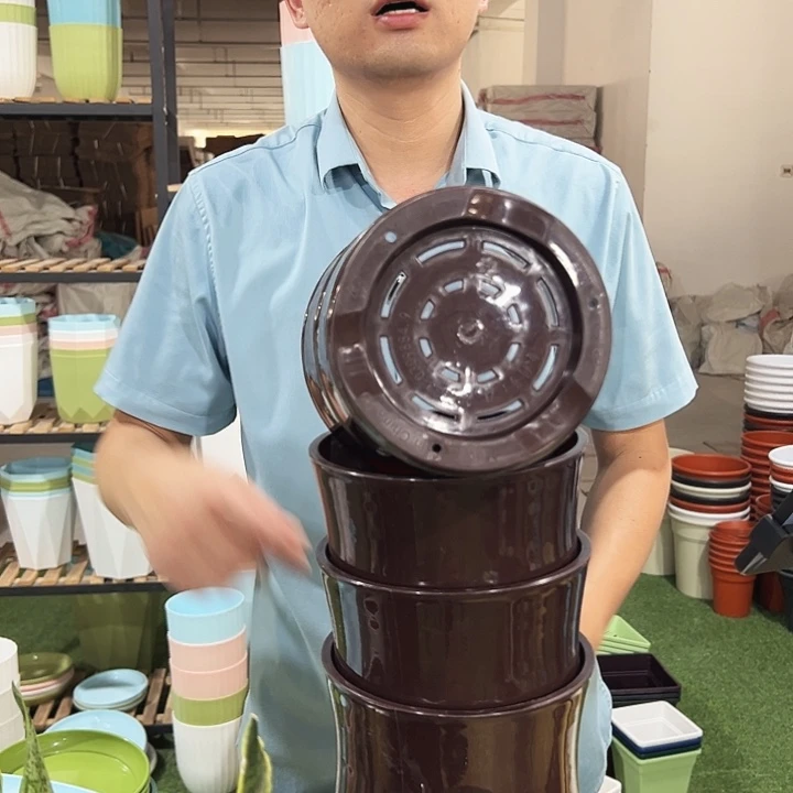 竹节口17高18咖色4个带托