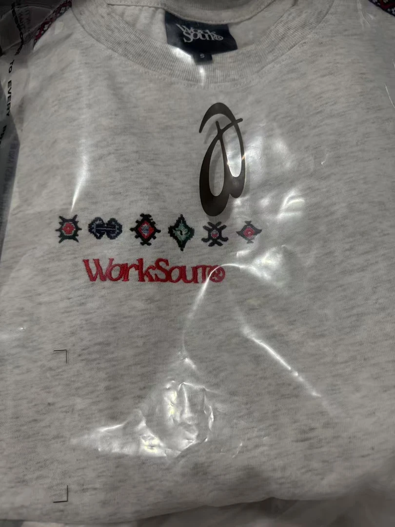 WO民族风拼接短袖男女同款（默认微瑕）