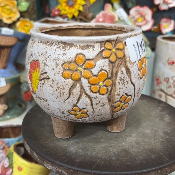 紫砂花盆 粗陶材质多肉花盆