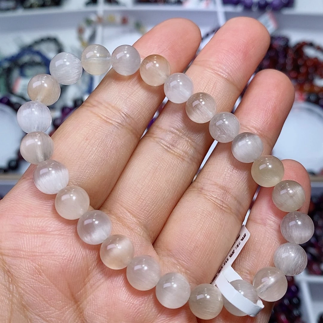 水晶手链未镶嵌兔毛