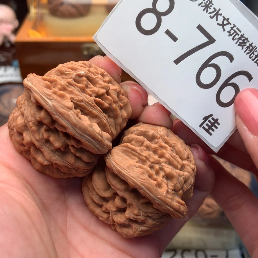 文玩核桃把件44四座楼