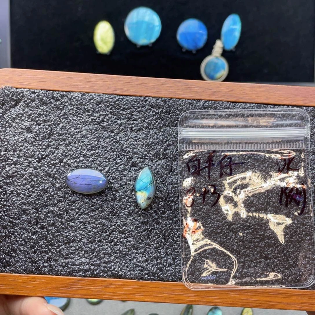 未镶嵌珠宝半成品水晶白*仔