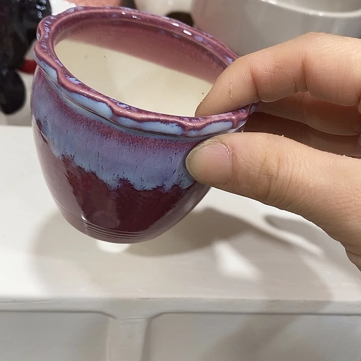 摆件陶凑单满12包邮发有孔