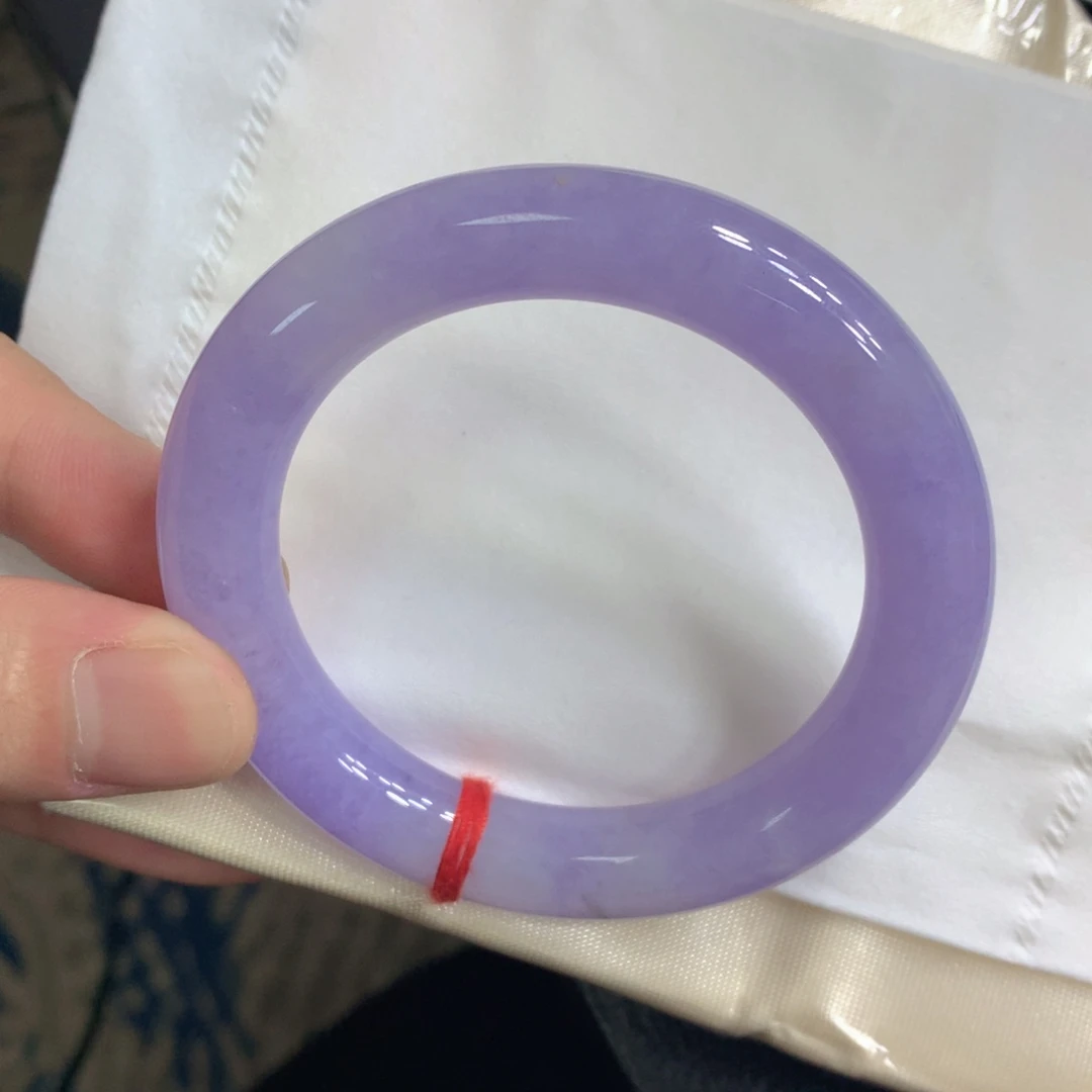 翡翠未镶嵌手镯（圆镯）翡翠