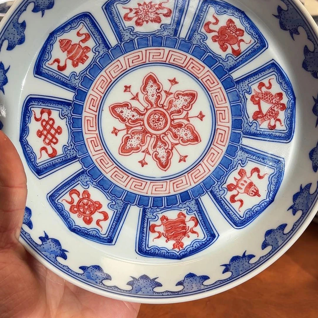 鼓***卓景德镇纯手工手绘壶承