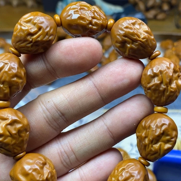橄榄核手串/手链橄榄核雕工艺手串