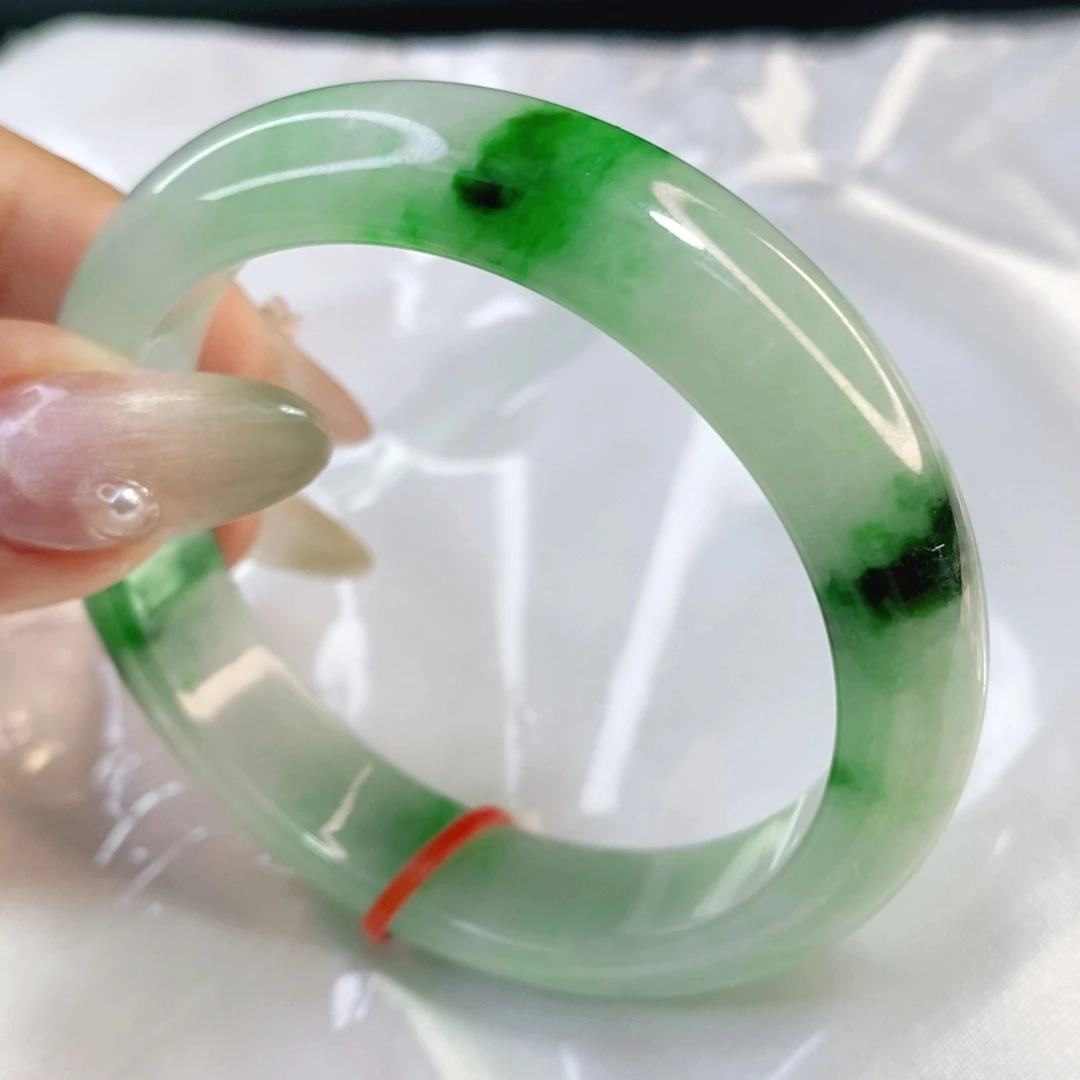 翡翠手镯未镶嵌54 天然a货翡翠