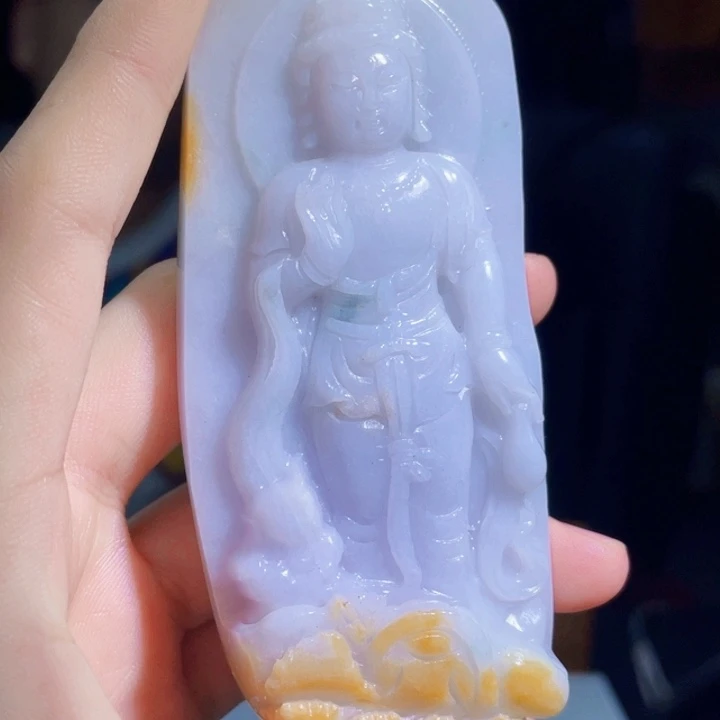 翡翠未镶嵌吊坠(不含链)A147