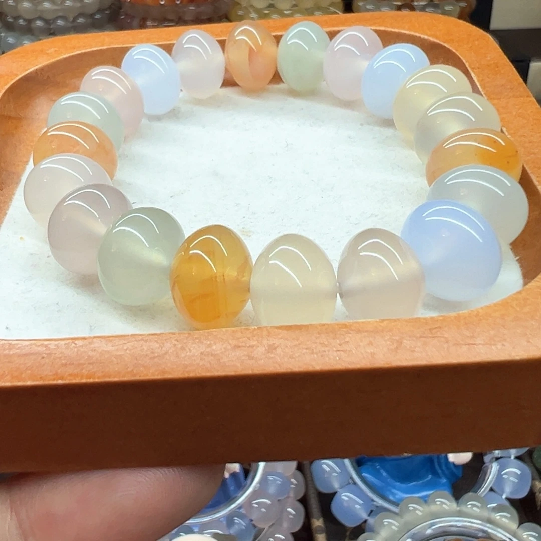 玛瑙/玉髓未镶嵌手链