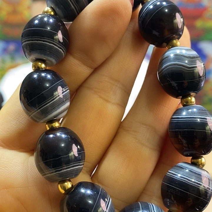 玛瑙/玉髓手链未镶嵌莉