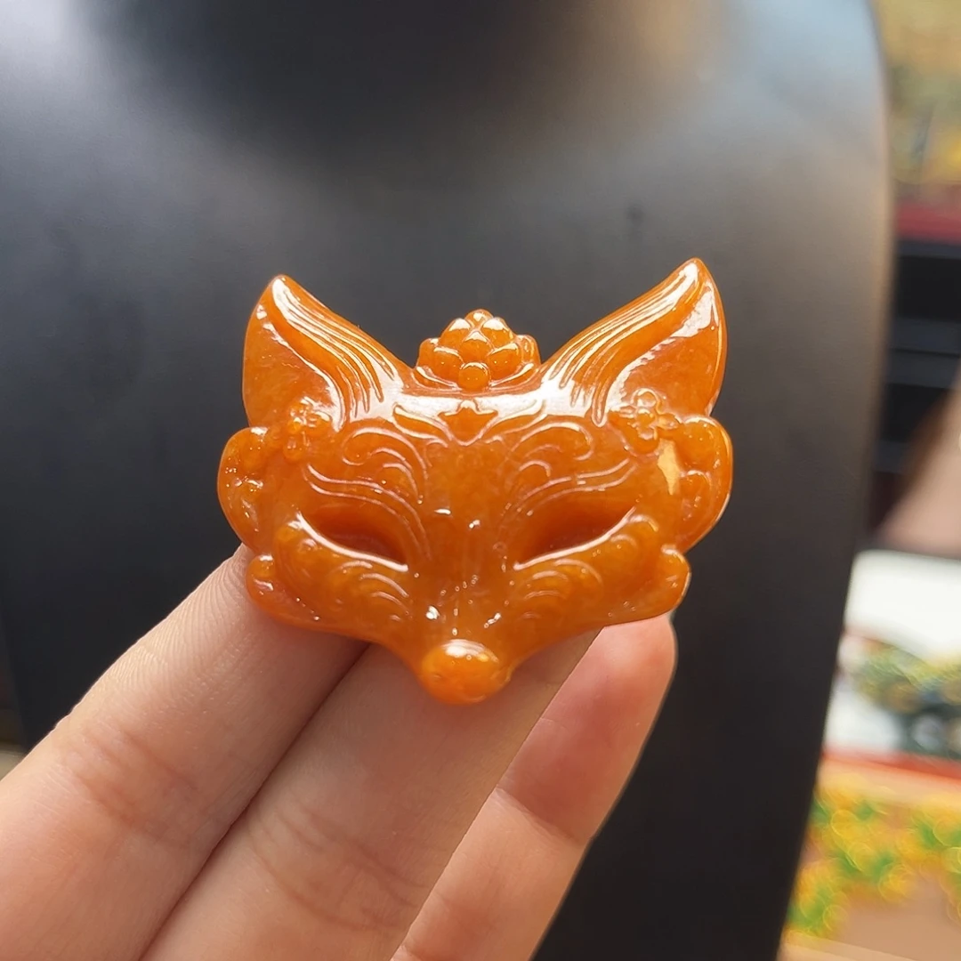 翡翠未镶嵌吊坠(赠链)炸