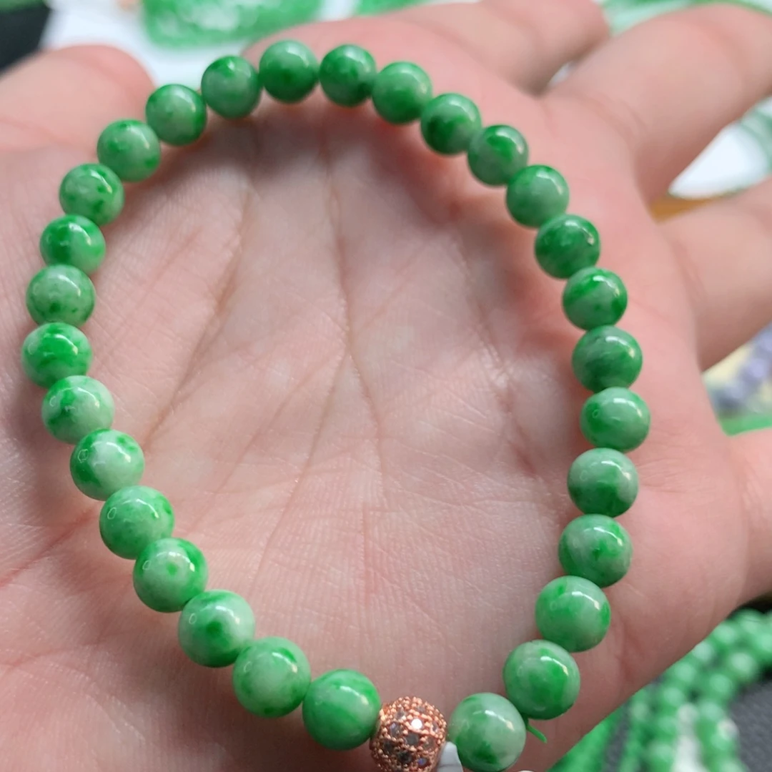 翡翠未镶嵌手链翡翠