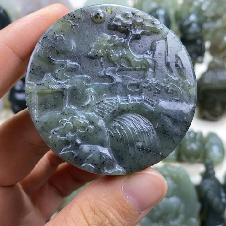 颈饰未镶嵌和田玉
