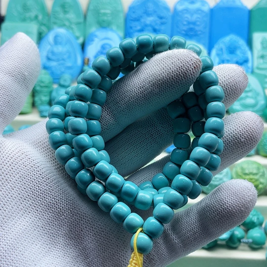 高瓷果冻绿108串卡7+