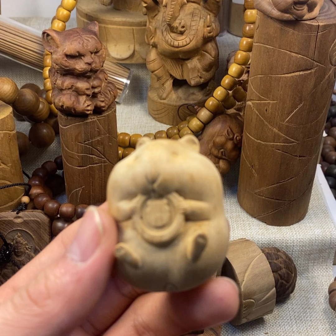 檀香木手串/手链供奉把件