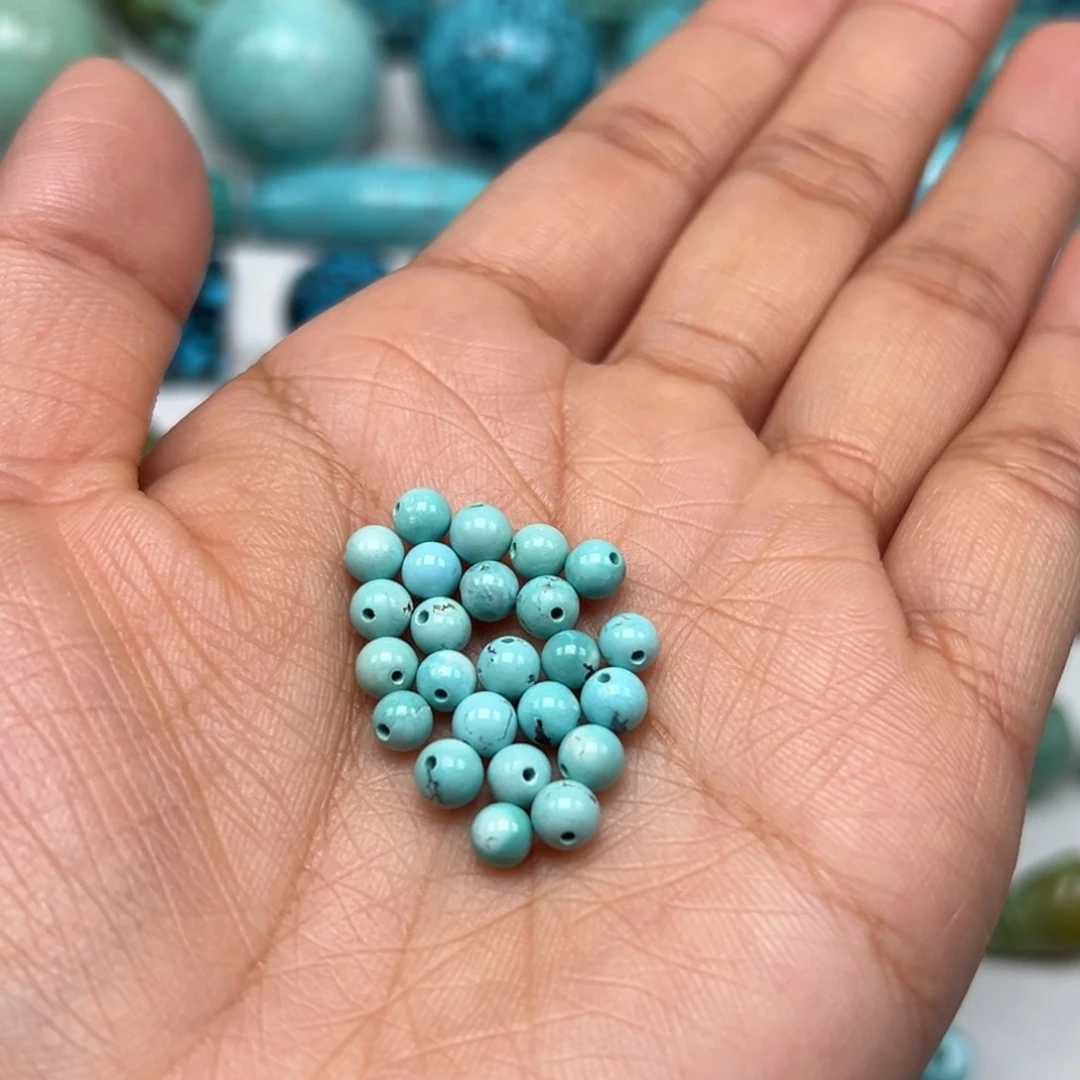 绿松石珠宝奇石未镶嵌别***的