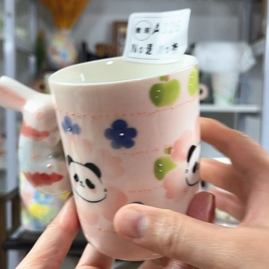 手绘高温釉下彩陶瓷