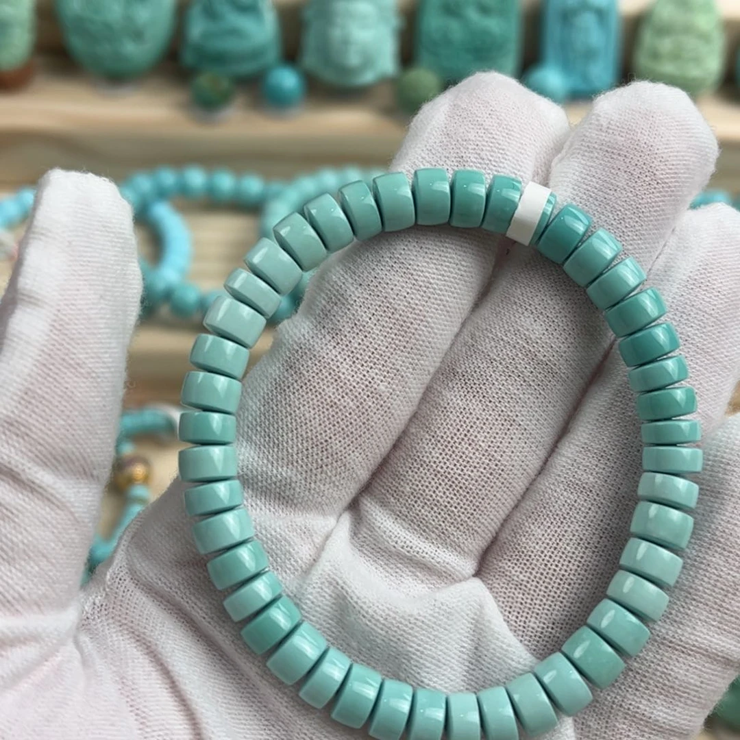 未镶嵌绿松石尺寸7mm