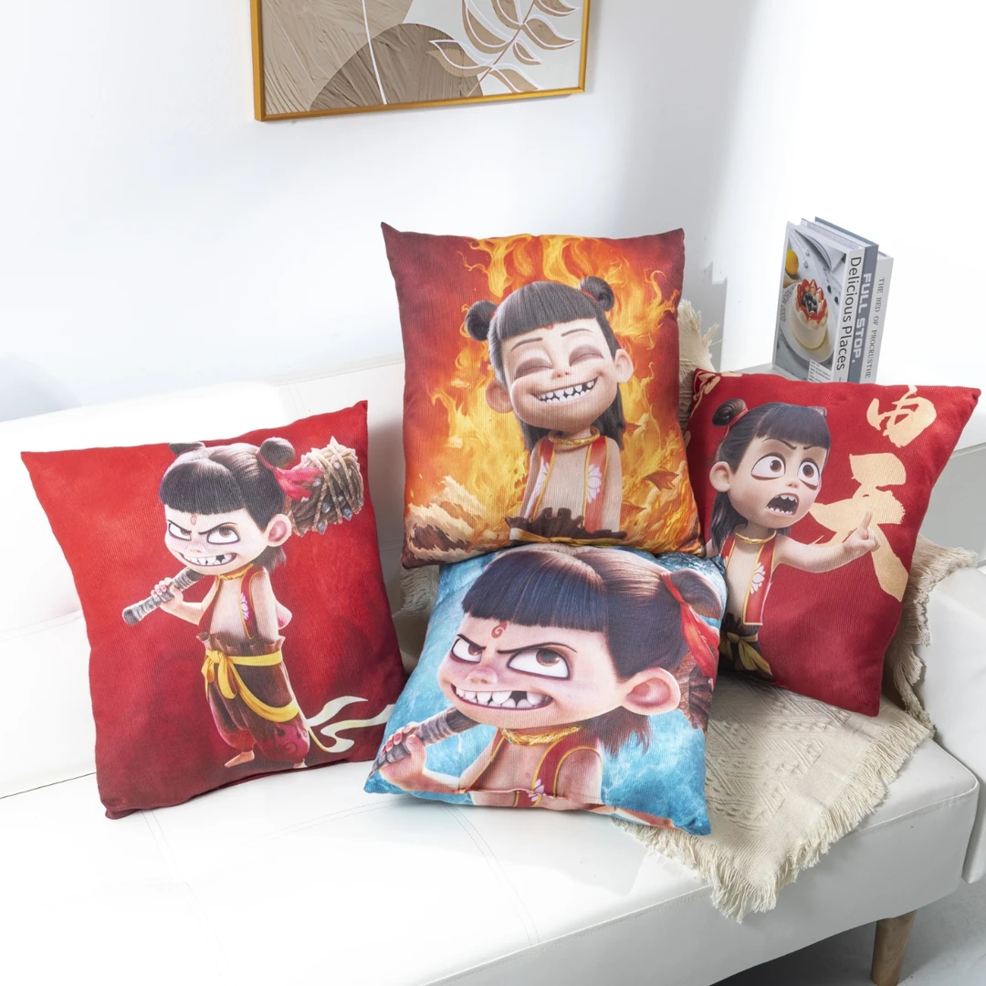 方形 哪【火轮天王】吒   抱枕 爆火系列 靠枕 腰枕