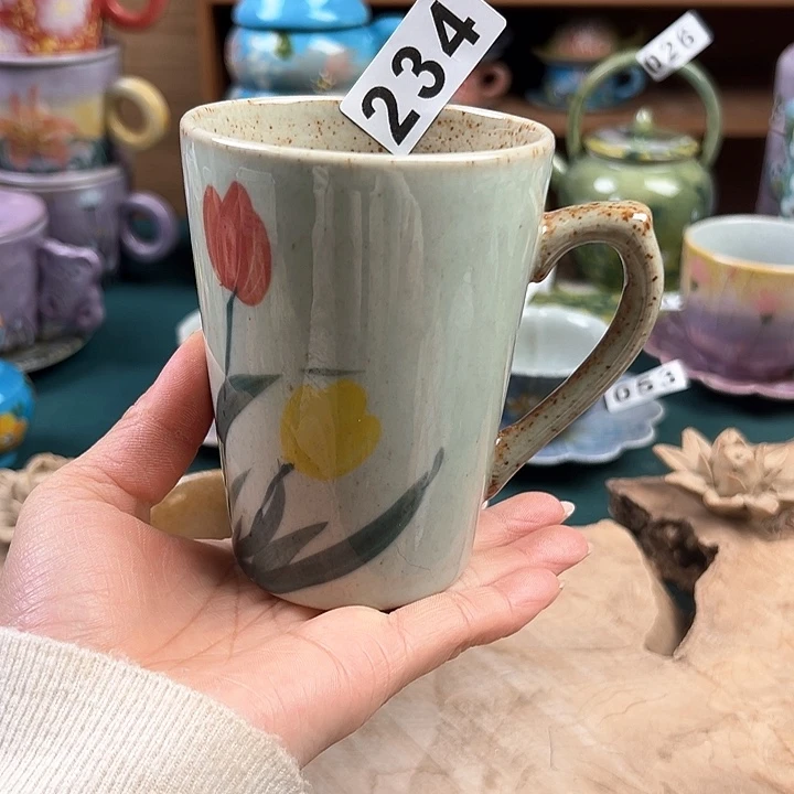 杯景德镇陶瓷手绘作品234