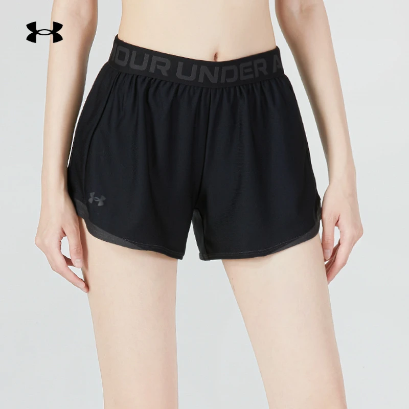 UA安德玛针织短裤女裤新款户外透气休闲裤健身训练运动裤 1362517
