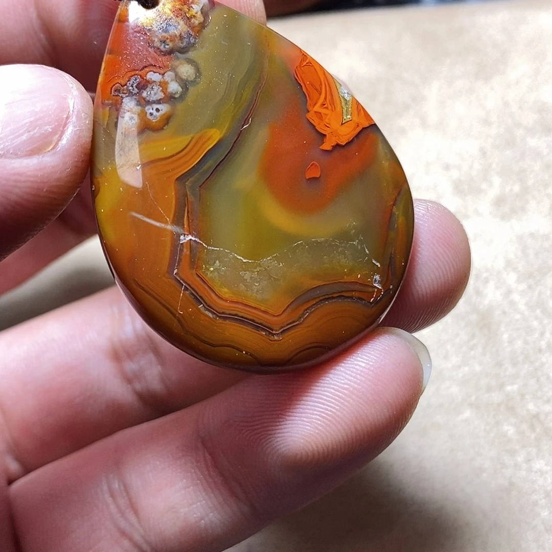 玛瑙/玉髓颈饰未镶嵌用****9