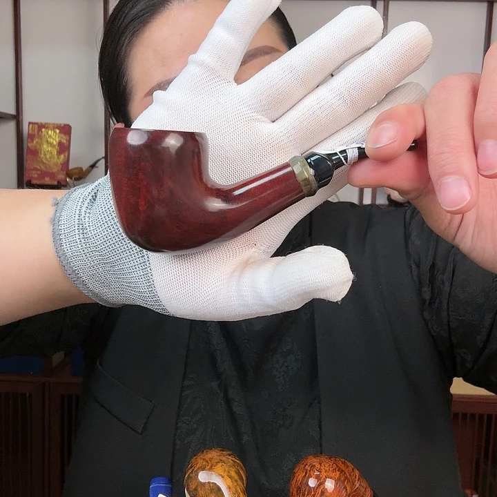 石楠木红色厚壁弯斗