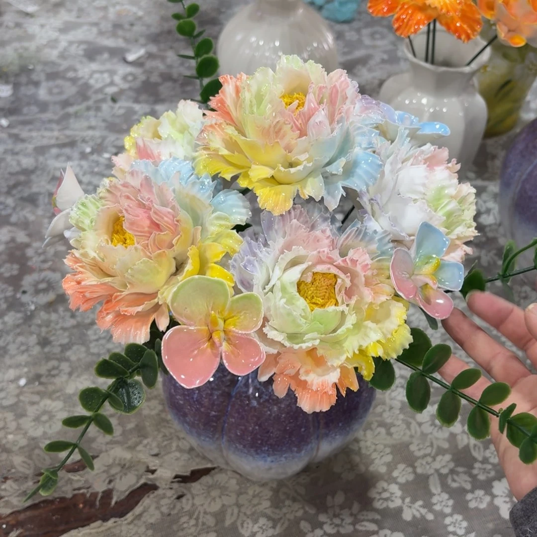 3029 陶瓷花拍满20元发货退款拉黑