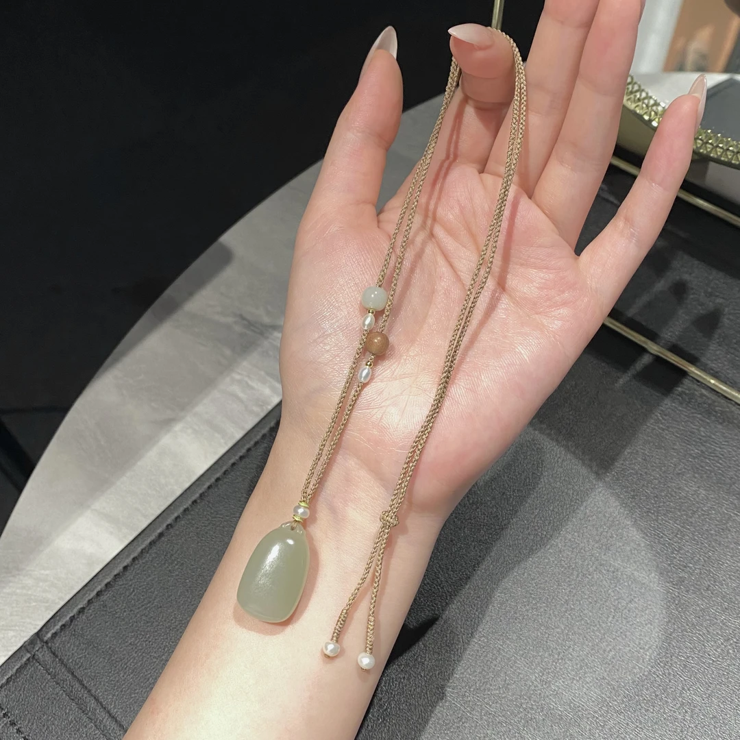 和田玉项链  242828