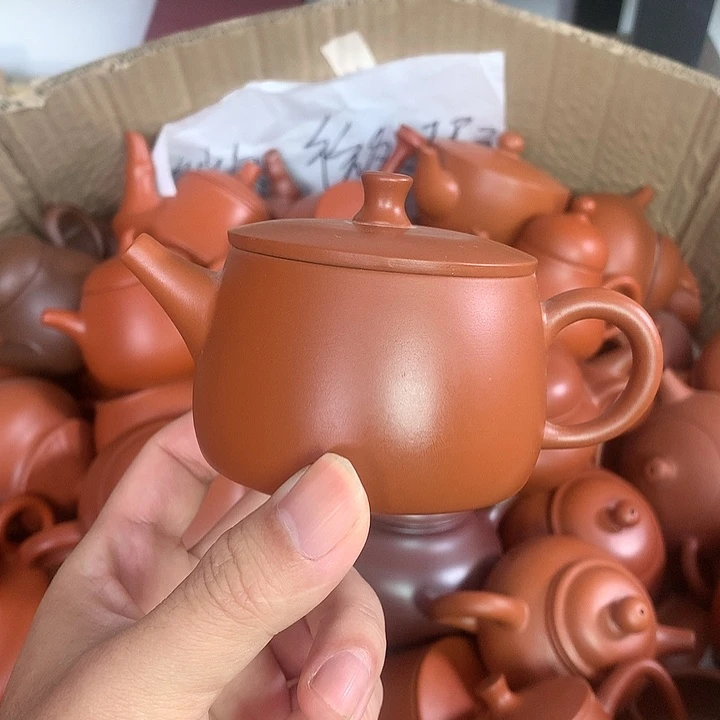 原矿朱泥茶壶茶具家用130