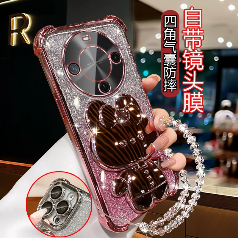 适用Hi畅享70Plus手机壳5G网红新款JEY-AN00可爱镜头全包防摔软壳