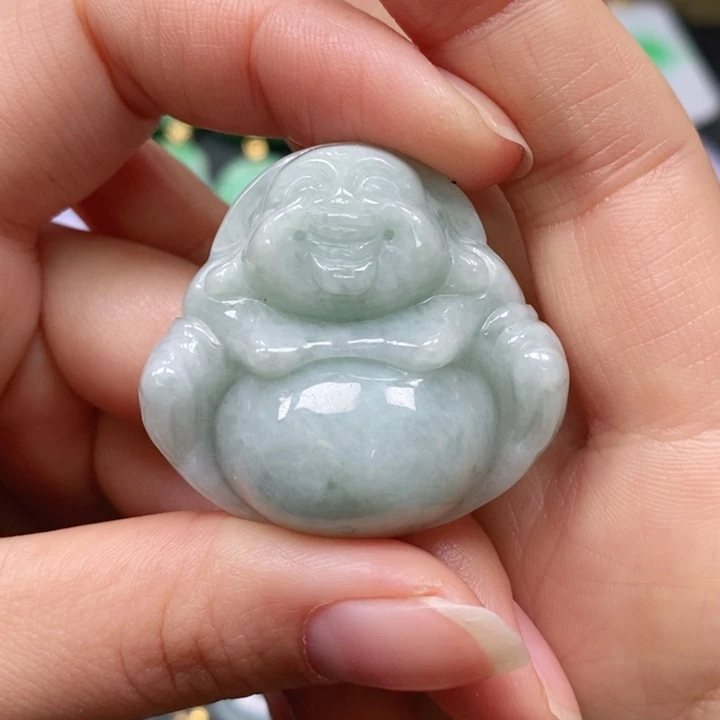 翡翠颈饰未镶嵌吊坠