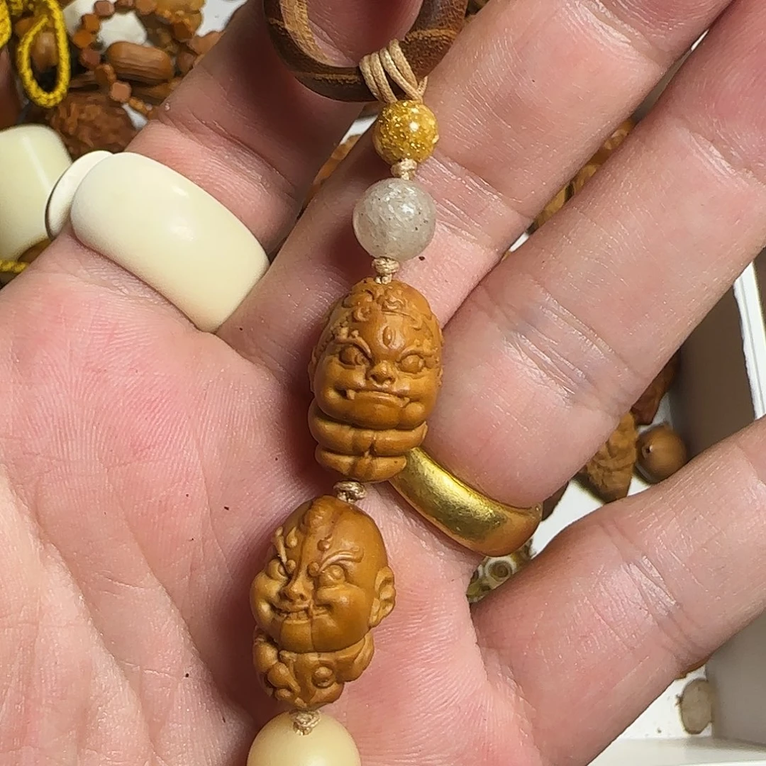 橄榄核手串/手链金角银角