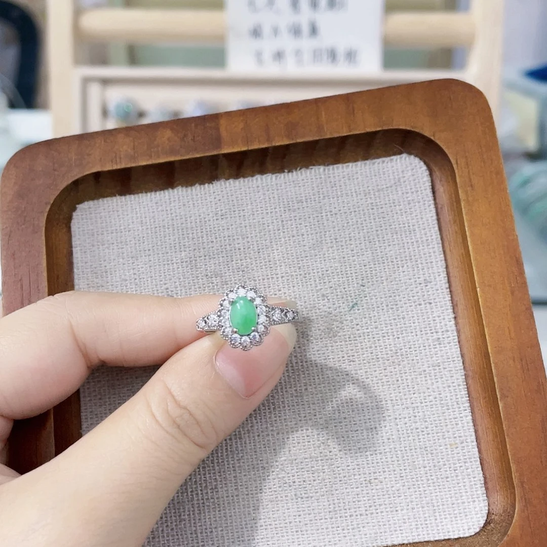 颈饰未镶嵌翡翠天然翡翠Ａ货