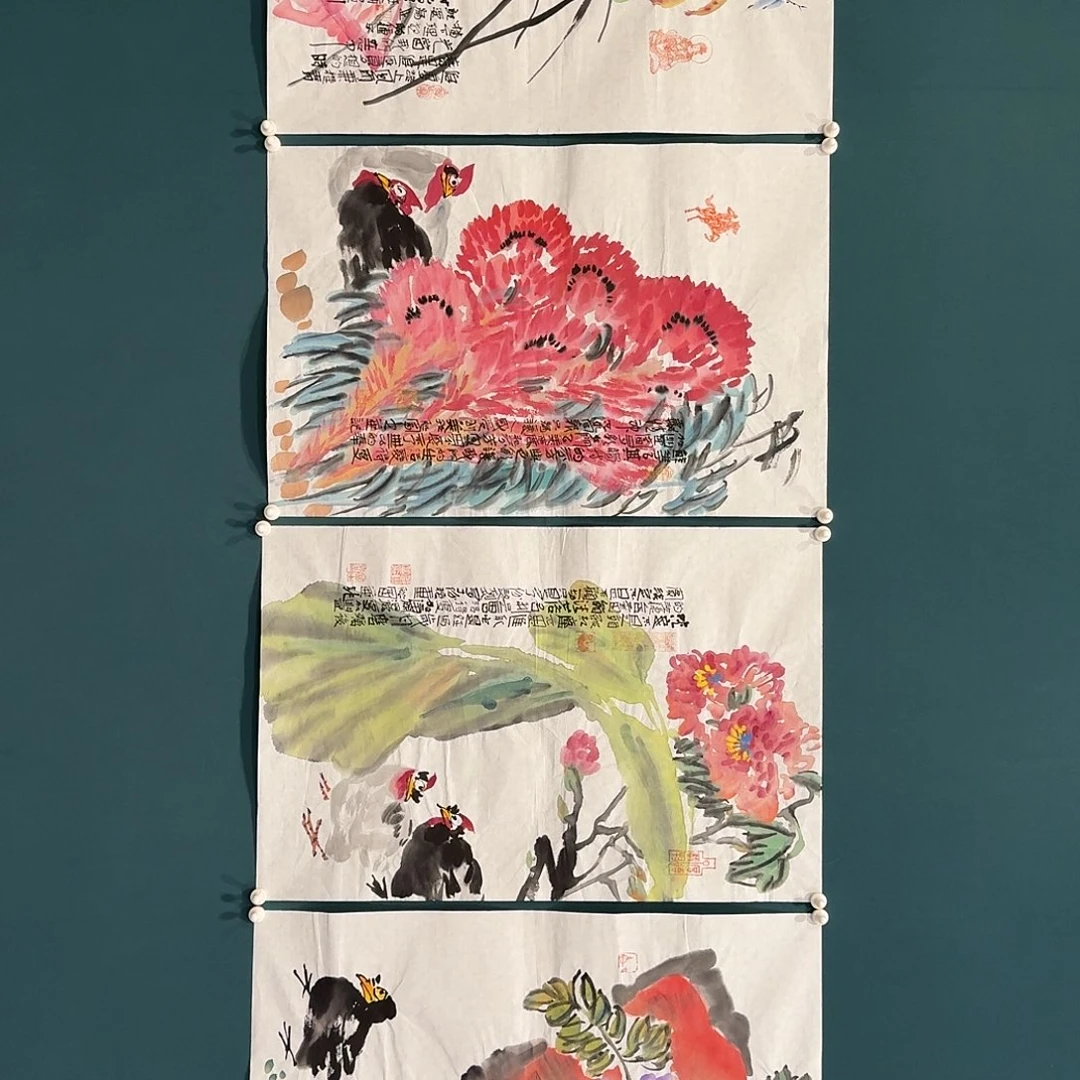 国画邹老师的作品