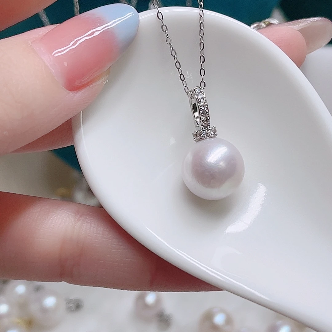 淡水珍珠未镶嵌吊坠(赠链)
