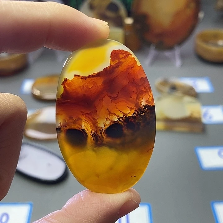 玛瑙/玉髓未镶嵌珠宝半成品35