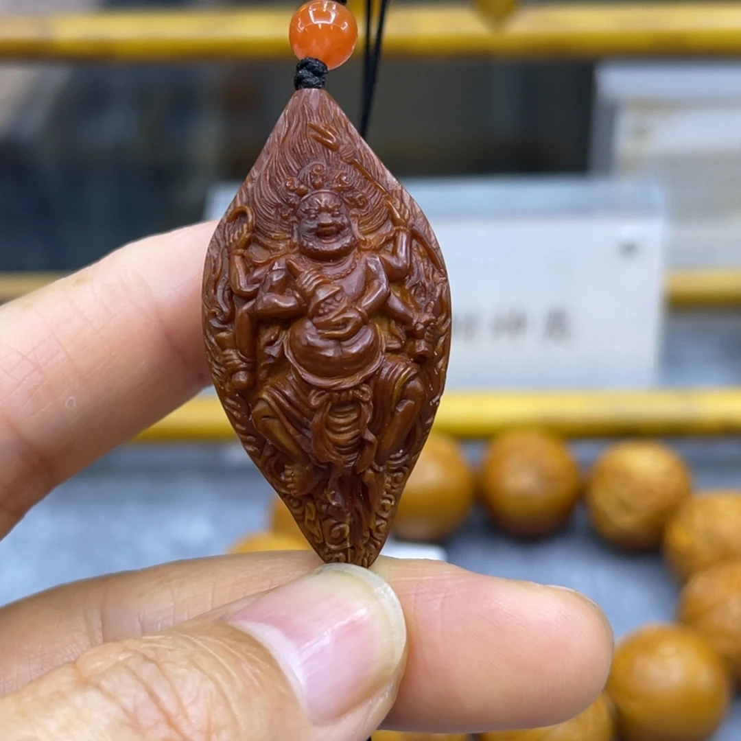 吊坠橄榄核大黑天单子