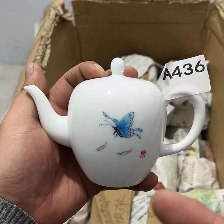 茶具默认微瑕瓷器、茶具、壶、摆件，介意勿拍