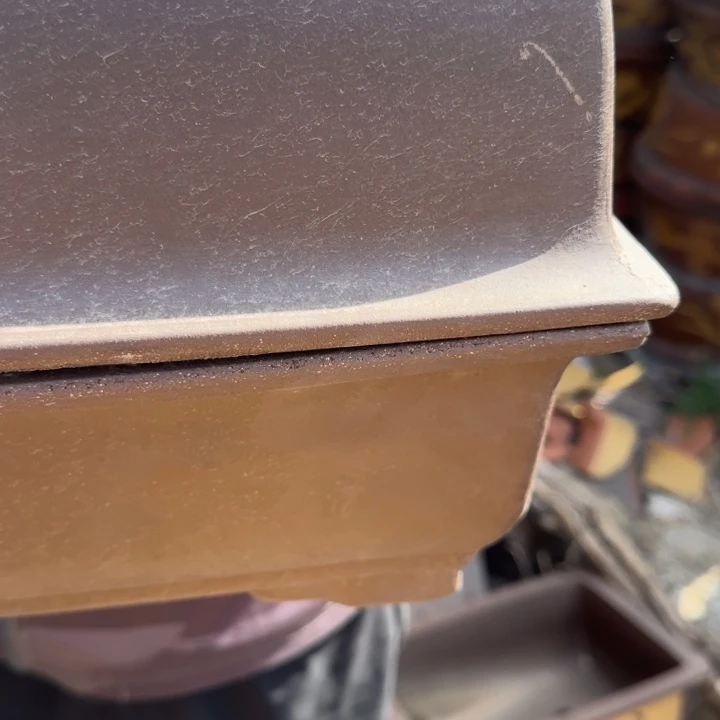 紫砂花盆口径26.18.10口径