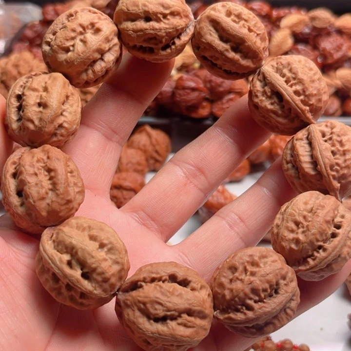 文玩核桃手串野生27尺寸粗筋霸王龙