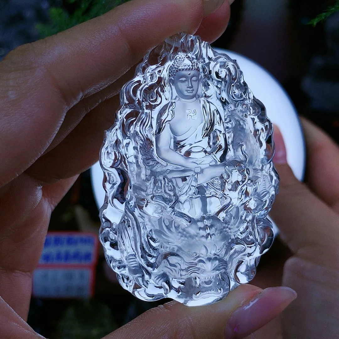 水晶颈饰未镶嵌忄*，