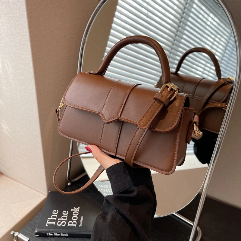 女包2025新款简约洋气小方包百搭时尚单肩包手提小包斜挎包休闲包