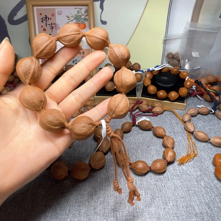 橄榄核手串/手链爽*歪梅林铁核22.26