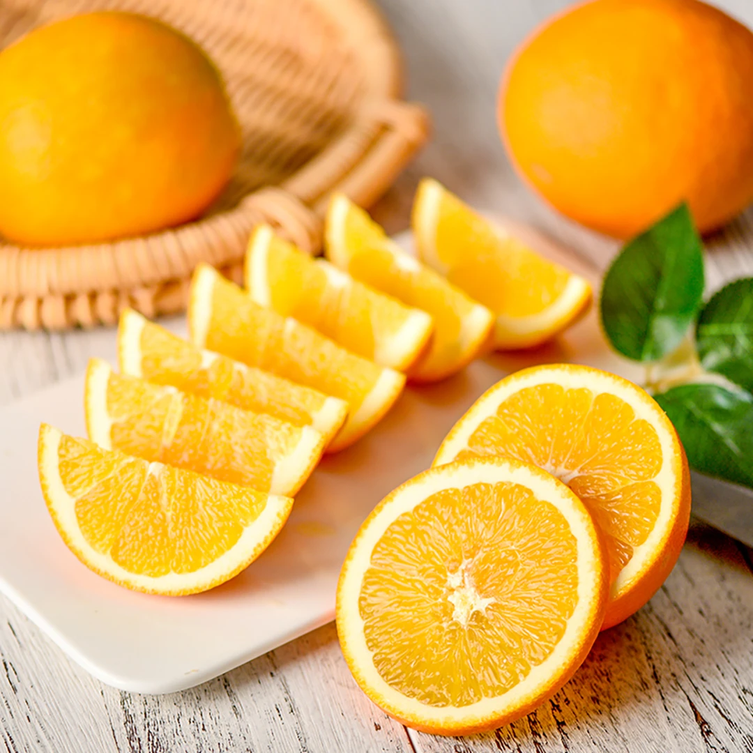 橙单果香甜爆汁春橙新鲜脆嫩化渣扎汁橙