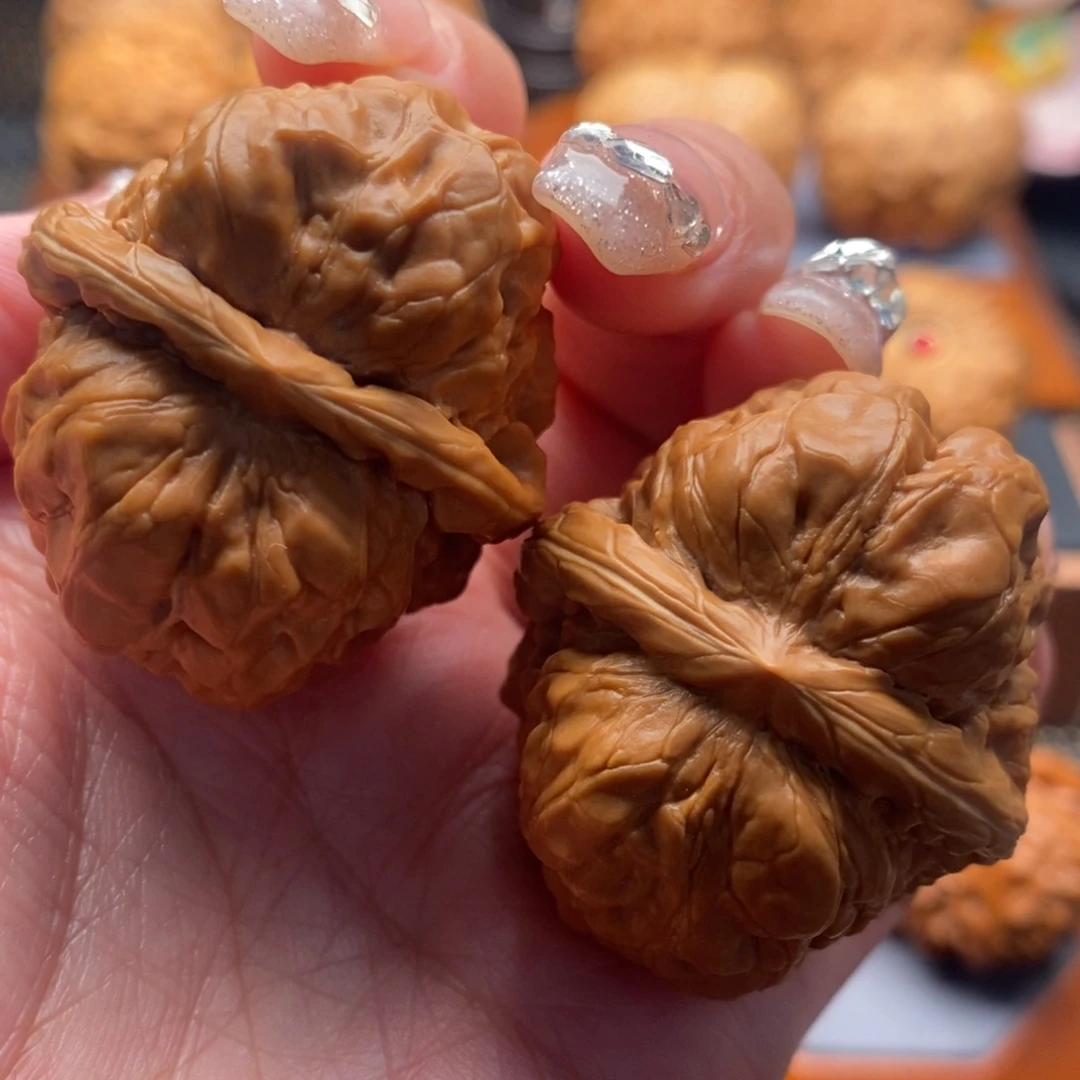 文玩核桃把件36尺寸蛤蟆头