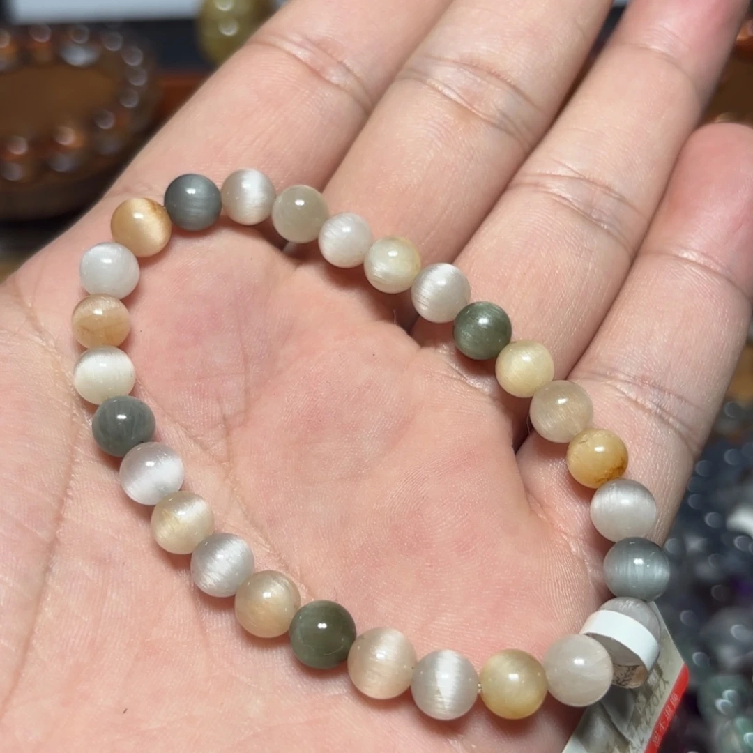 水晶未镶嵌手链7.7毫米